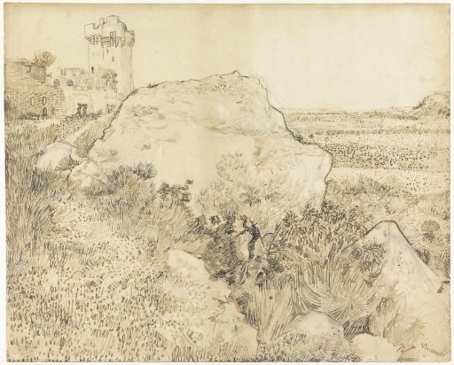 Hill with the Ruins of Montmajour
