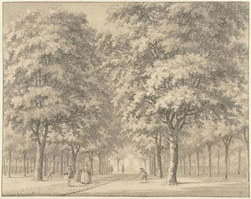 The driveway of a country house (Velserbeek?)