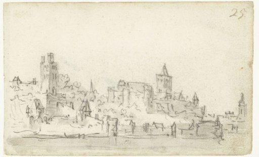 View of the Waal at Nijmegen