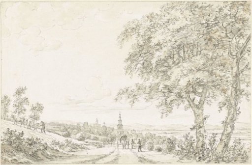 View of Bergen-Enkheim, near Frankfurt