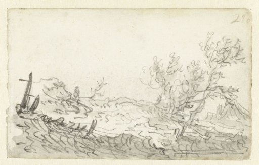 Dune Landscape with Trees