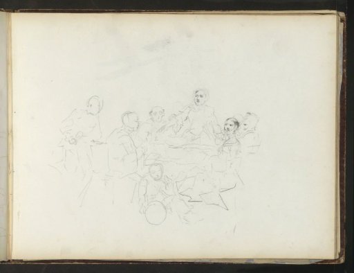 Company around a table