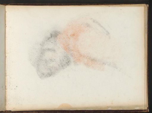 Impression of the chalk drawing on sheet 36 verso