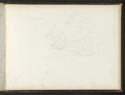 Impression of the chalk drawing on sheet 43 verso