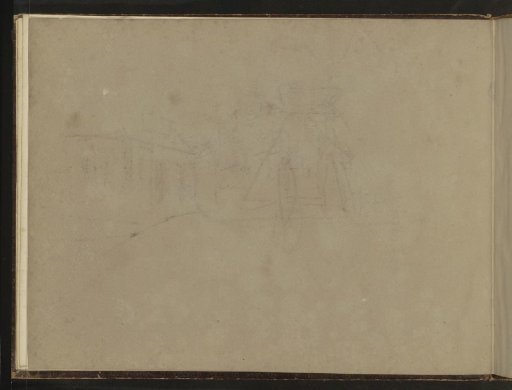 Impression of the chalk drawing on sheet 7 recto