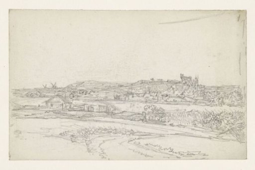 Montmartre seen from the plain