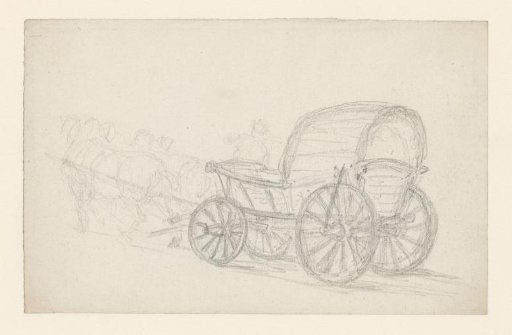 Farmer's cart to the left