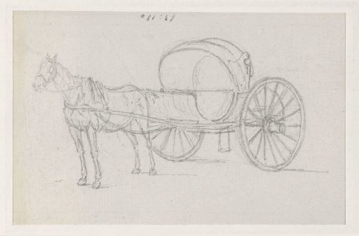 Calèche with one horse