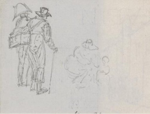 Gendarme with a man