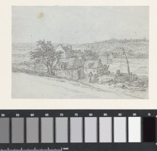 Farms and a water well