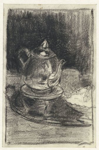 Teapot on a stand