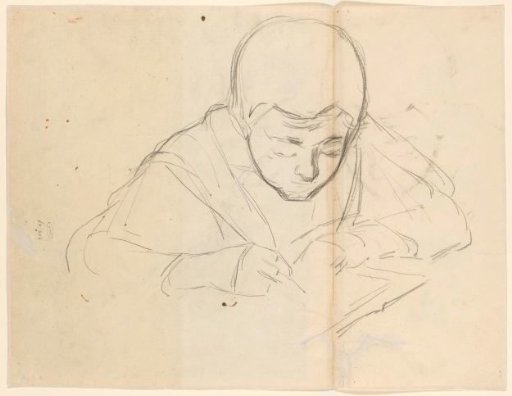 Boy Writing