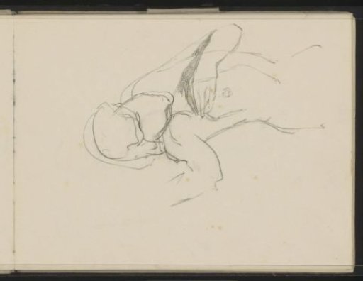 Torso of a nude man