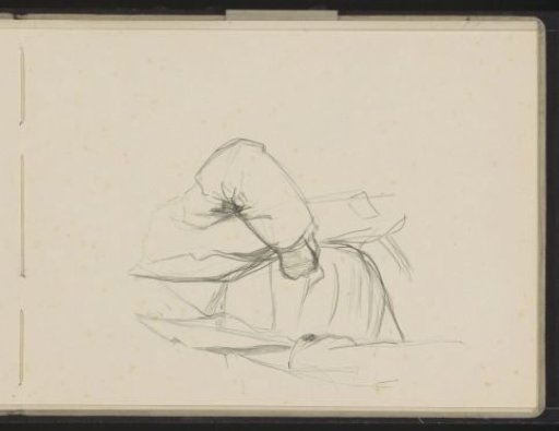 Seated Man with Hand on Hip
