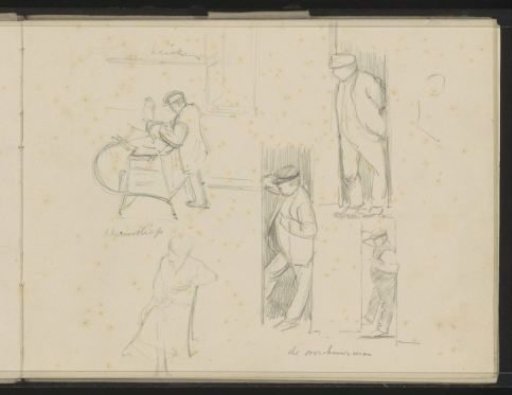 Scissors-sleeper, the neighbor, and a seated woman