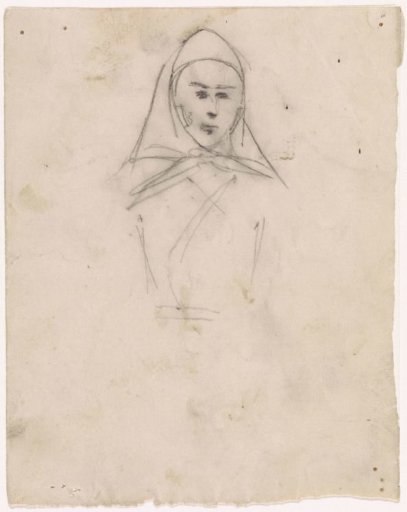 Woman with a headscarf