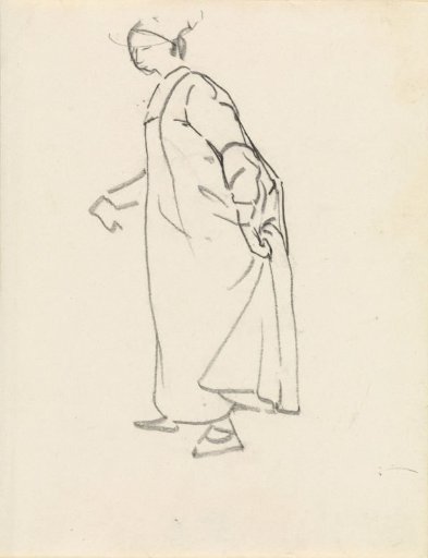 Standing woman