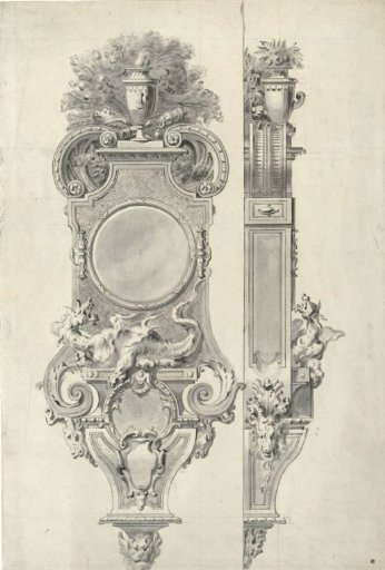 Design for a clock-case