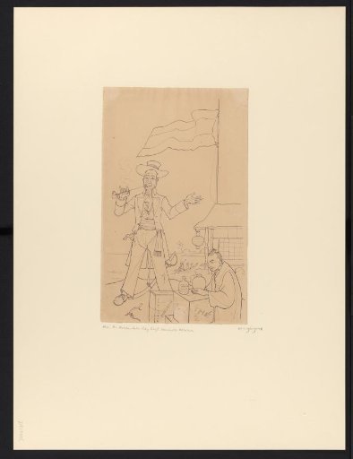 1811 / The Dutch flag continues to fly at Desima