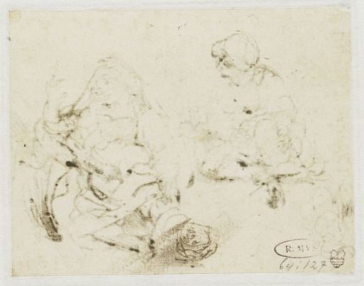 Small Study of the Head of the Sick Woman