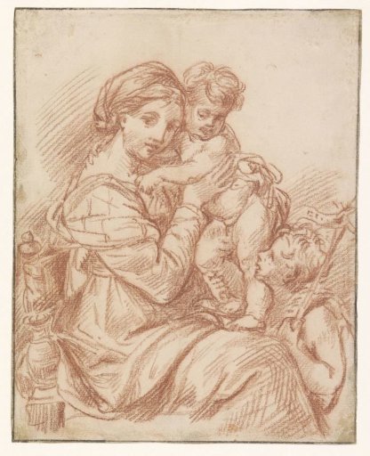 The Virgin with the Christ Child on her lap