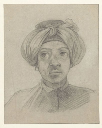 Head study of a Mameluke