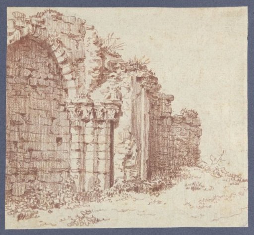 Bricked-up Gothic portal