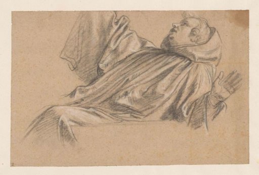 Study for the monk Placidus rescued from the water