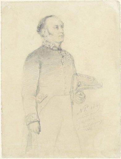 Study for portrait of Edmond Willem van Dam van Isselt