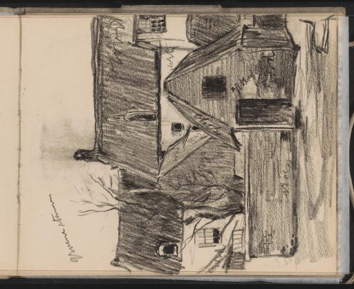 Buildings, possibly at Wijk bij Duurstede