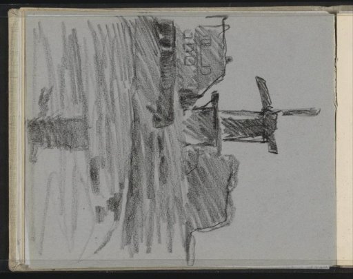 View of the mill Rijn en Lek at Wijk bij Duurstede