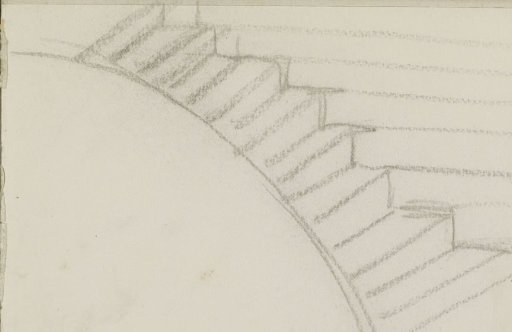 Study, Possibly of an Arch Structure