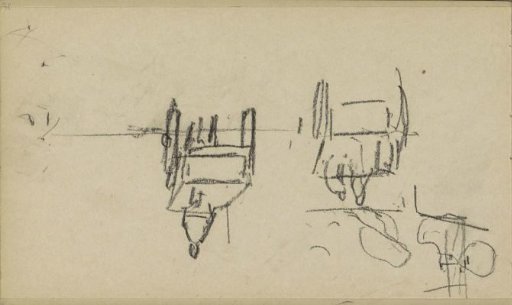 Two horse-drawn carts