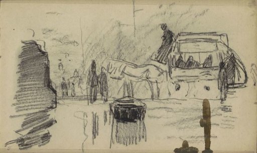 City View with a Horse and Carriage