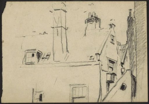 Side and rear facade of the building at Korte Dijkstraat 2 in Amsterdam