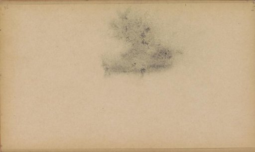 Rubbing of a chalk drawing