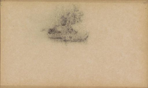 Rubbing of a chalk drawing