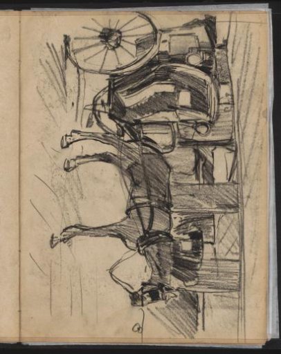 Carriages under Charing Cross Bridge in London