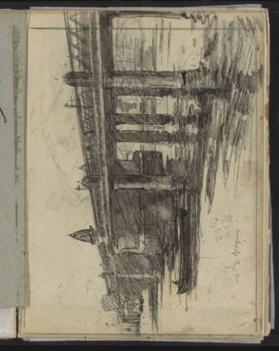 View of Charing Cross Bridge in London