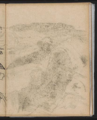 Impression of the chalk drawing on page 22