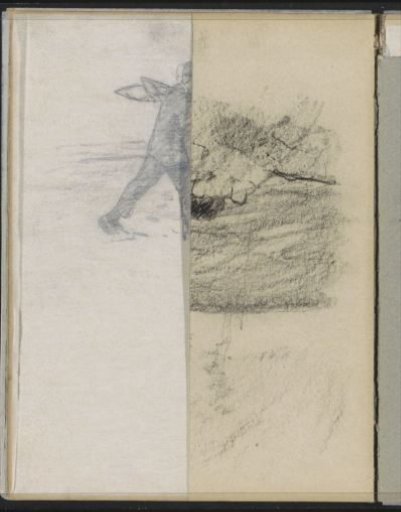 Study, possibly of a landscape