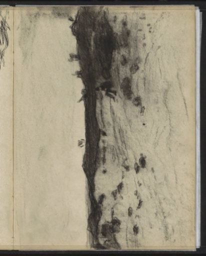Landscape with a seated man