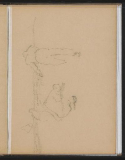 Cast of the chalk drawing on page 16