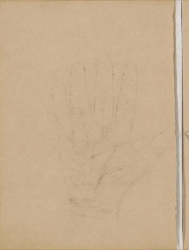 Impression of the chalk drawing on page 17