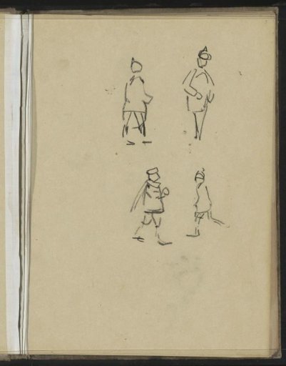 Study sheet with four figures