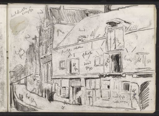 View of a quay with houses