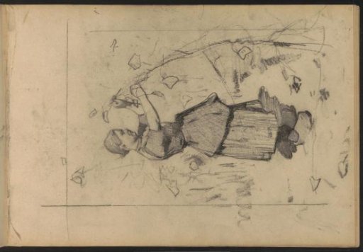 Young woman picking