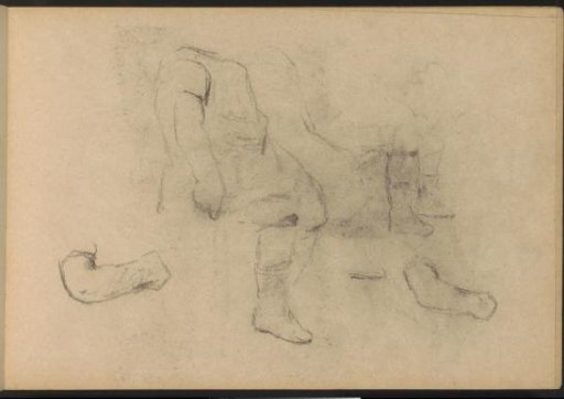 Studies of a seated child