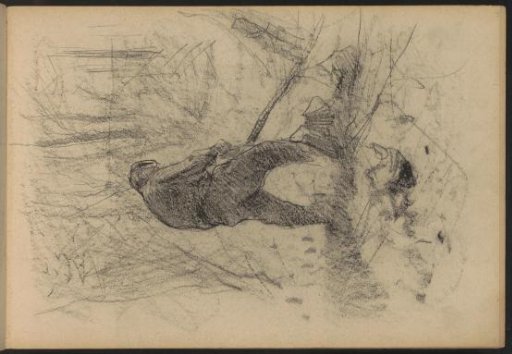 Peasant at work in the field