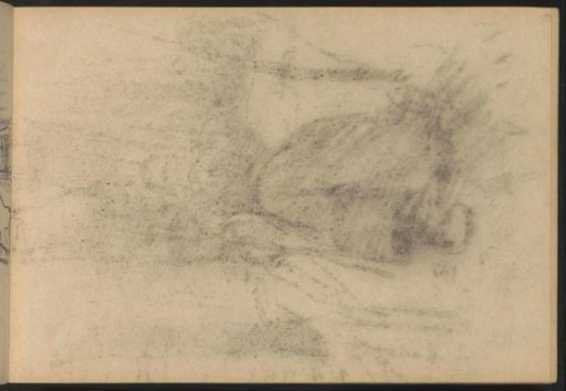 Rubbing of the chalk drawing on page 28
